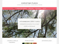 christine-pusch.de Webseite Vorschau