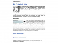 fettfetisch.info Webseite Vorschau
