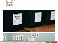 woodrich-coffee.com Webseite Vorschau