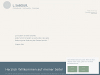 praxis-sabour.de Webseite Vorschau