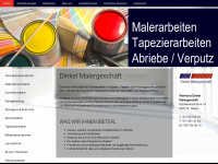 malerei-dinkel.ch Webseite Vorschau