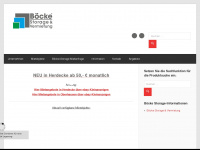boecke-storage.de Webseite Vorschau