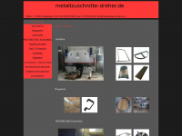 metallzuschnitte-dreher.de Webseite Vorschau