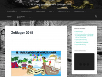 zeltlager2018.de Webseite Vorschau