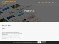 truecode.ch Webseite Vorschau