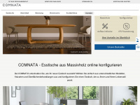 comnata-esstisch.de Webseite Vorschau