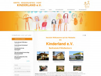 kinderland-b-w.de Webseite Vorschau