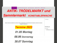 antikmarkt-konstablerwache.de Webseite Vorschau