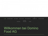 dominofood.ch Webseite Vorschau