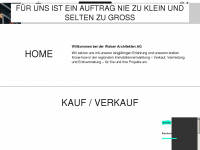 walsergroup.ch Webseite Vorschau