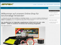 safex.shop Webseite Vorschau