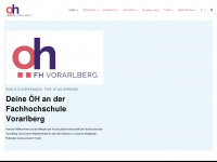 oeh-fhv.at Webseite Vorschau