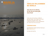mareja.ch Webseite Vorschau
