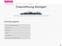 tresoroeffnung-stuttgart.de Webseite Vorschau