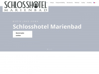 schlosshotel.cz Webseite Vorschau