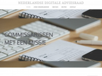 digitaleadviesraad.com Webseite Vorschau