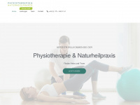 physiotherapie-heiss.com Webseite Vorschau
