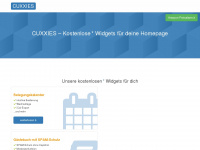 cuxxies.de Webseite Vorschau