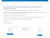 osteopathie-sittkus.de Webseite Vorschau