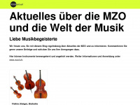 mzo-aktuell.ch Webseite Vorschau