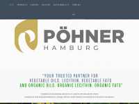 poehner-hamburg.com Webseite Vorschau