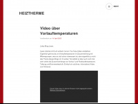 heiztherme.wordpress.com Webseite Vorschau