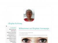 birgitta.es Webseite Vorschau