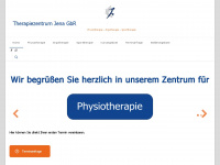 therapiezentrum-jena.de Webseite Vorschau