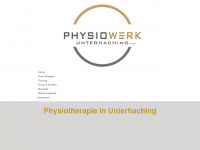 physiowerk-unterhaching.de Webseite Vorschau