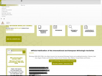 rhinologyjournal.com Webseite Vorschau