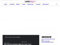 love-skills.net Webseite Vorschau