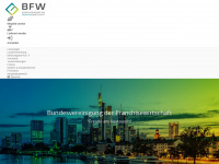 bfw-franchise.eu Webseite Vorschau