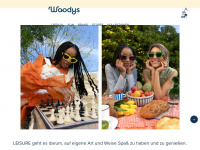 woodyseyewear.com Webseite Vorschau