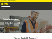 safety-go-training.eu Webseite Vorschau