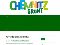 chemnitz-gruent.de Webseite Vorschau