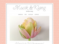 musik-und-klang.ch Webseite Vorschau