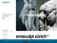 emsculpting.ch Webseite Vorschau