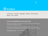 subax.ch Webseite Vorschau