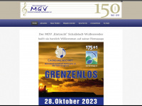 mgv-schallstadt-wolfenweiler.de Webseite Vorschau