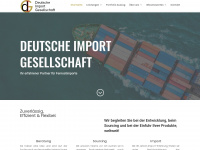 deutsche-import-gesellschaft.de Webseite Vorschau