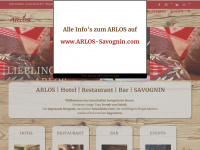arlos.ch Webseite Vorschau
