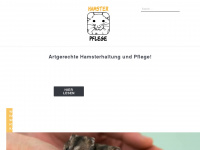 hamsterpflege.net Webseite Vorschau