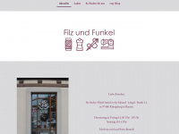 filzundfunkel.com Webseite Vorschau
