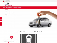 kfz-autoankauf-bamberg.de Webseite Vorschau