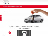 gebrauchtwagenhaendler-nuernberg.de Webseite Vorschau