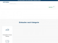 ortorex.ch Webseite Vorschau