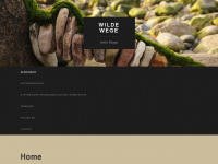 wilde-wege.com Webseite Vorschau