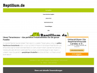 reptilium-landau.de Webseite Vorschau