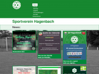sv-hagenbach.de Webseite Vorschau