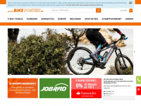 bikeposten.eu Webseite Vorschau